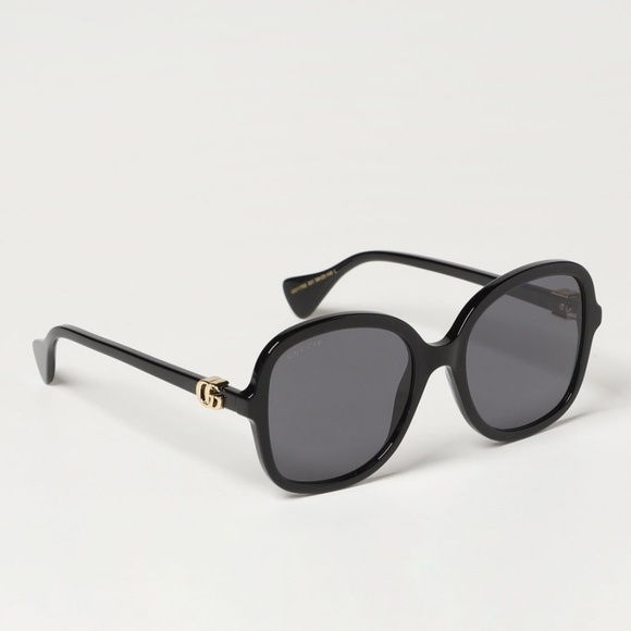 NWT Gucci GG1178S-001 Black Butterfly 56mm Sunglasses main image 5